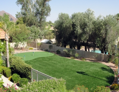 Artificial Grass Installation Sumter, South Carolina Outdoor Putting Green, Backyard