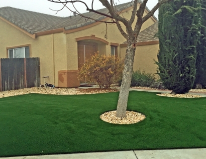 Artificial Lawn Maywood, California Landscape Design, Front Yard