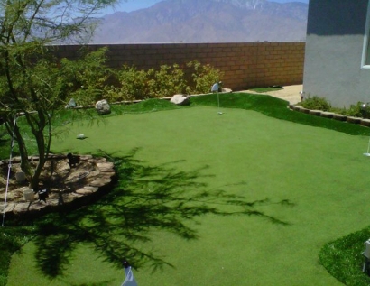 Artificial Turf Installation Calumet City, Illinois Outdoor Putting Green, Backyard Landscaping Ideas