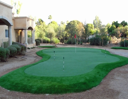 Artificial Turf Installation Morgan Hill, California Office Putting Green, Backyard Makeover