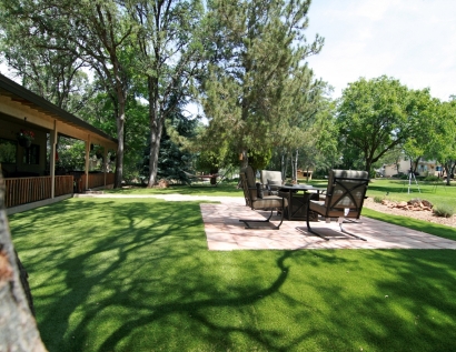 Fake Grass Azusa, California Backyard Deck Ideas, Backyard Makeover