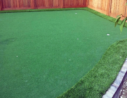 Fake Grass Salisbury, Maryland Home Putting Green, Backyard Landscaping