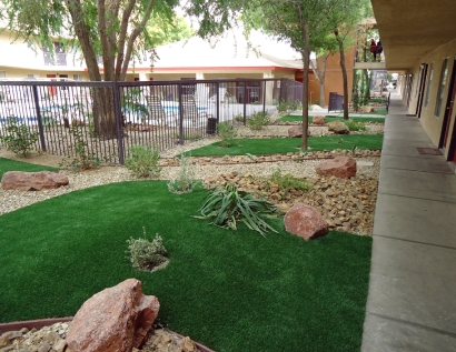 Fake Turf Mansfield, Ohio Backyard Playground, Commercial Landscape