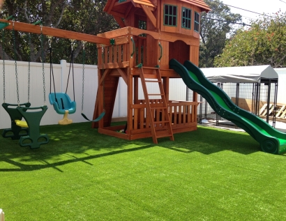 Fake Turf San Gabriel, California Athletic Playground, Backyards