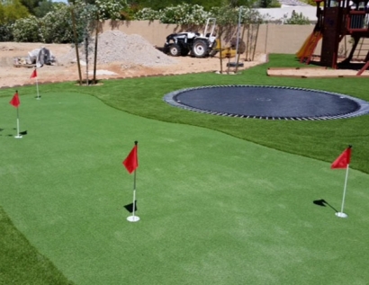 Faux Grass Bergenfield, New Jersey Indoor Putting Green, Backyard