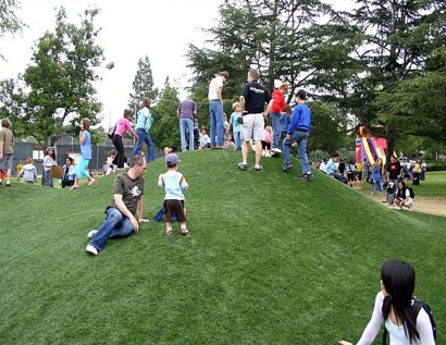 Green Lawn Oakley, California Playground Flooring, Parks