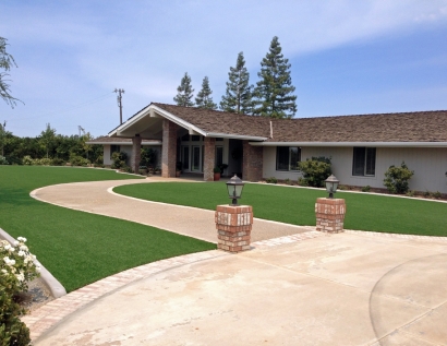 Green Lawn Ridgecrest, California Landscape Rock, Small Front Yard Landscaping