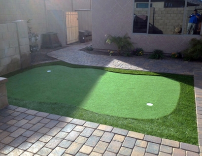 Synthetic Grass Aiken, South Carolina Office Putting Green, Beautiful Backyards