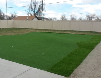 Synthetic Lawn Slidell, Louisiana Indoor Putting Green, Backyard Designs