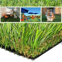 Super Natural-60 artificial grass designed for landscape lawns patios pets parks training sports.