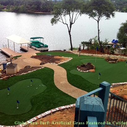 Artificial Grass Installation Southaven, Mississippi Putting Green Flags, Backyard Ideas