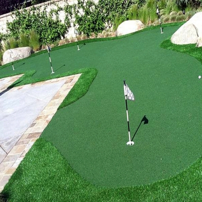 Artificial Grass Sherwood, Arkansas Putting Green Grass, Backyard Landscape Ideas