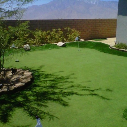 Artificial Turf Installation Calumet City, Illinois Outdoor Putting Green, Backyard Landscaping Ideas