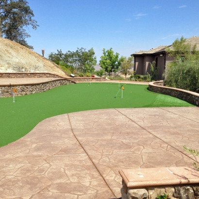 Artificial Turf Jackson, Michigan Office Putting Green, Backyard Landscape Ideas