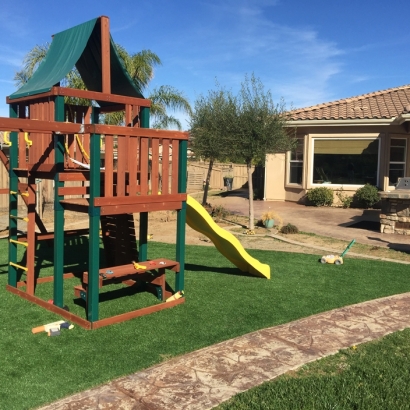 Fake Lawn OFallon, Illinois Playground, Backyard Landscaping