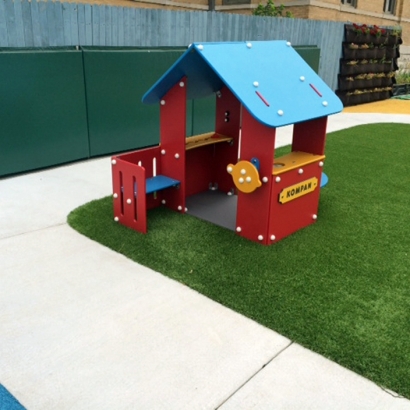 Faux Grass Sierra Vista, Arizona Athletic Playground, Commercial Landscape