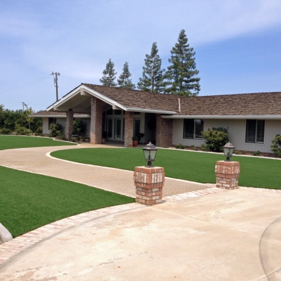 Green Lawn Ridgecrest, California Landscape Rock, Small Front Yard Landscaping