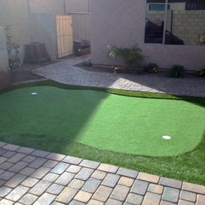 Synthetic Grass Aiken, South Carolina Office Putting Green, Beautiful Backyards